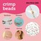 Incraftables Crimp Beads and Covers for Jewelry Making (2100 pcs). Assorted Crimp Beads for Jewelry Making (7 colors). Best Crimp Bead Covers, Crimp Tubes, Crimping Tips Knot Covers & Wire Guardians